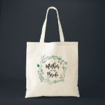 Mãe Da Bolsa De Casamento Verde-Noiva<br><div class="desc">Mãe moderna da bolsa da noiva com verde botânico. presente de festa de casamento.</div>