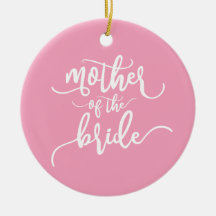 Mãe da Caligrafia do Casamento Bride | Ornamento
