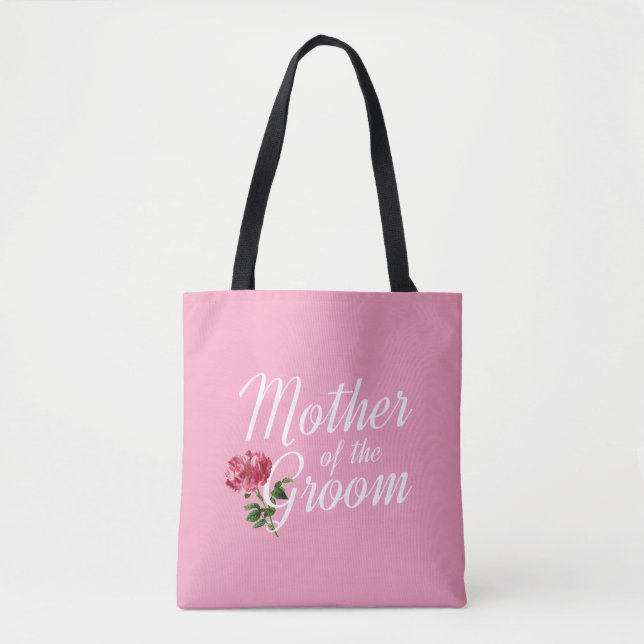 Mãe da Caligrafia do Casamento do Groom | Tote Bag (Frente)