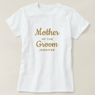 Mãe da Camisa Personalizada do Groom