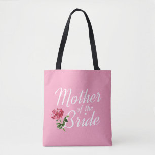 Mãe da Noiva Caligrafia de Casamento   Bolsa Tote