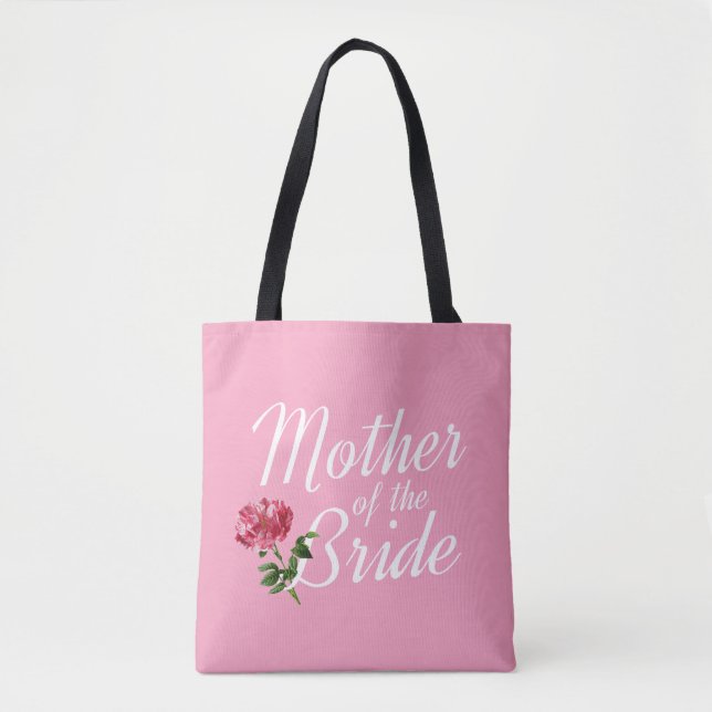 Mãe da Noiva Casamento Caligrafia | Bolsa Tote (Frente)