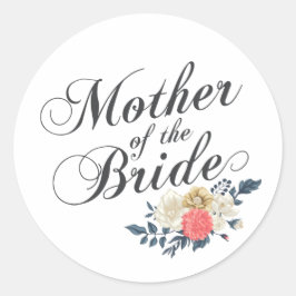 Mãe da Noiva Casamento | Selo de Adesivo