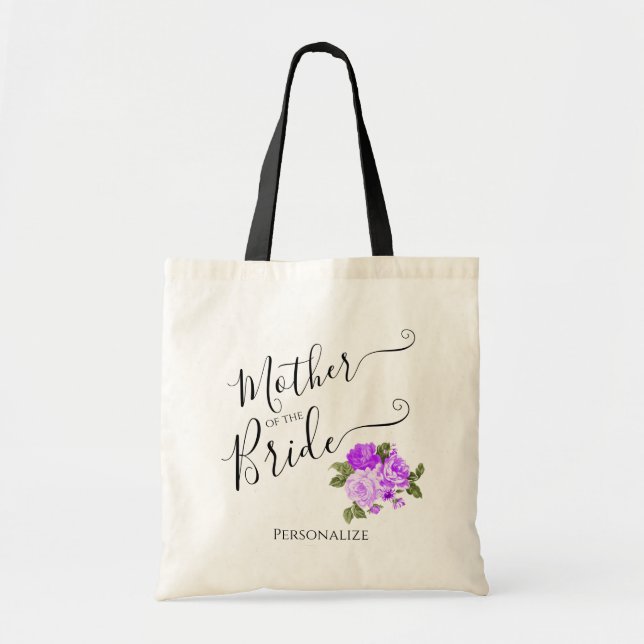 Mãe da Noiva - Partido Bridal - Bolsa púrpura B (Frente)