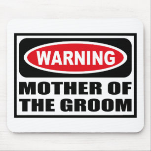 MÃE de advertência do NOIVO Mousepad