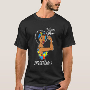 Mãe de Autista Camiseta Inquebrantável - Conscient