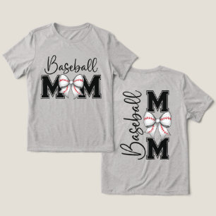 Mãe de Baseball Coquette Bonito
