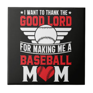 Mãe de Beisebol Mãe de Dia de Jogo de Esportes