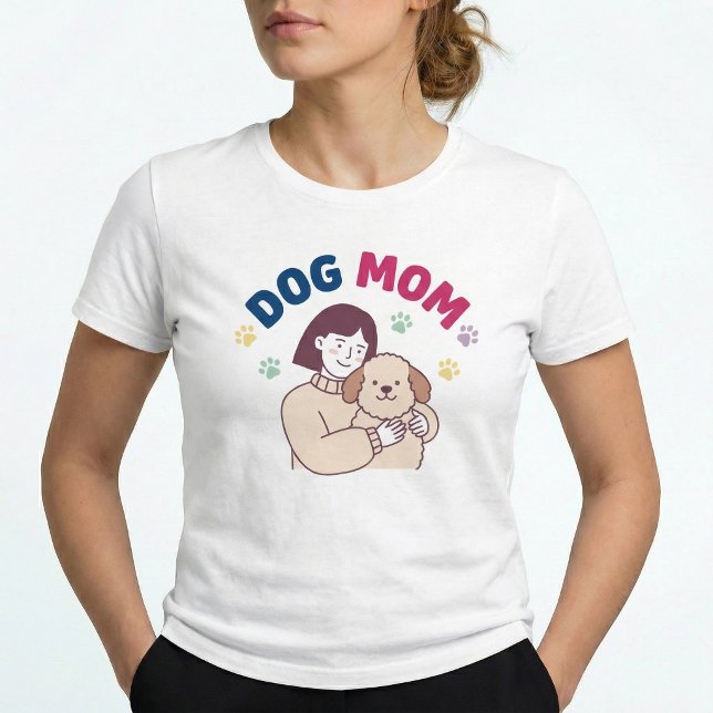 Mãe de Cachorro Amante de Animais Fofos Mulheres G (Criador carregado)