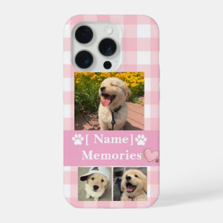 Mãe de Cachorro Nome Personalizado Colagem de Foto