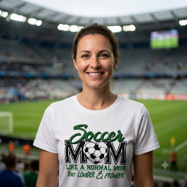 Mãe de Futebol Engraçada Mais Alta Mais Orgulhosa
