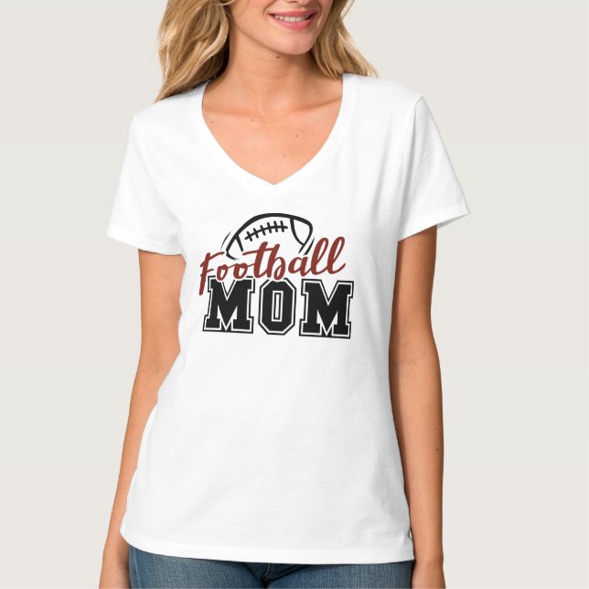 Mãe de Futebol. Esportes. Camiseta (Frente)