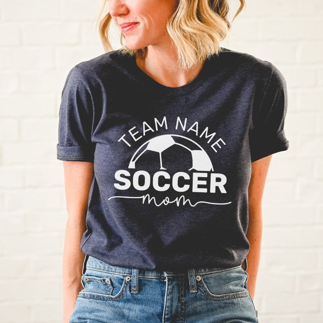 Mãe de Futebol Nome da Equipe Personalizado Número (Criador carregado)