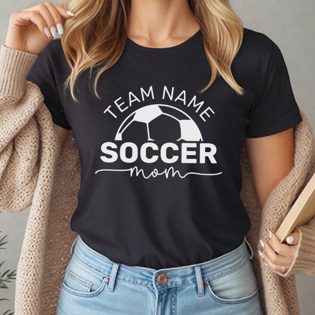 Mãe de Futebol Nome da Equipe Personalizado Número (Criador carregado)