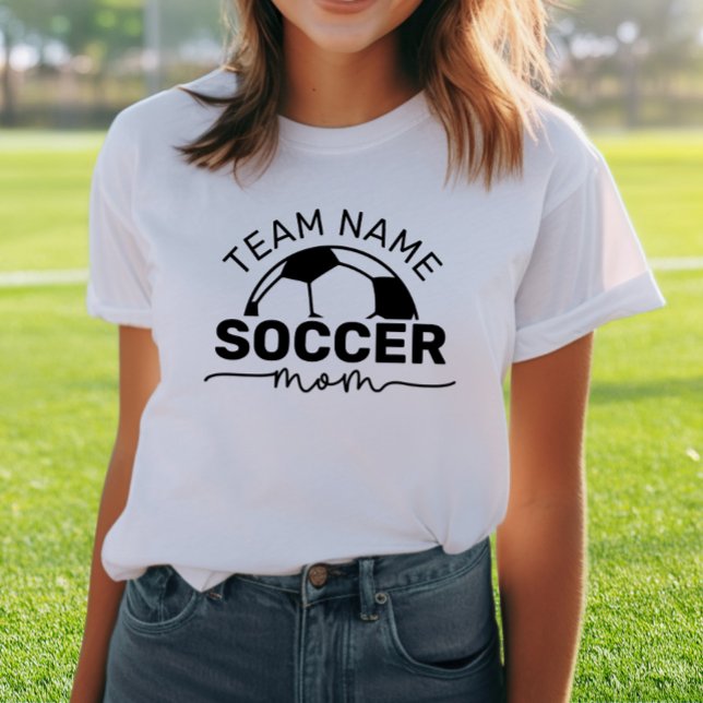 Mãe de Futebol Nome da Equipe Personalizado Número (Criador carregado)