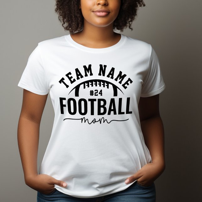 Mãe de Futebol Nome e Número do Time Personalizado (Criador carregado)