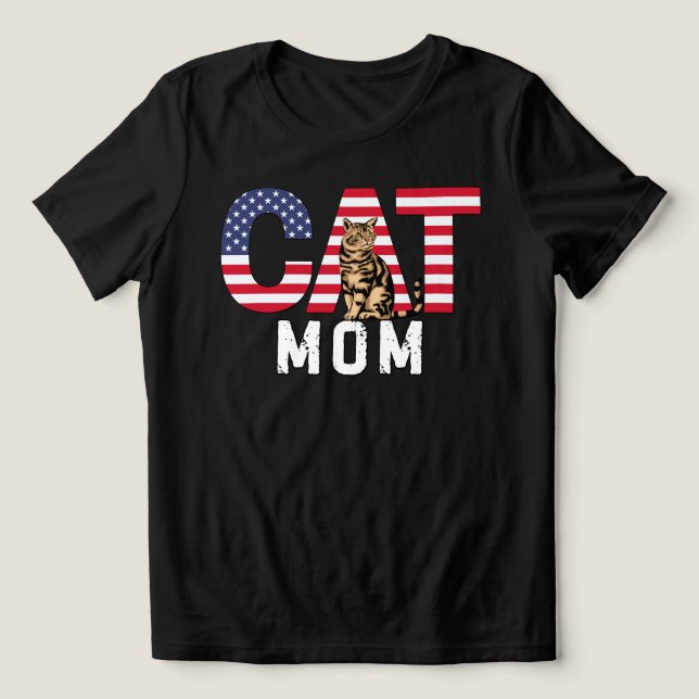 Mãe de Gato Americana (Design frontal)