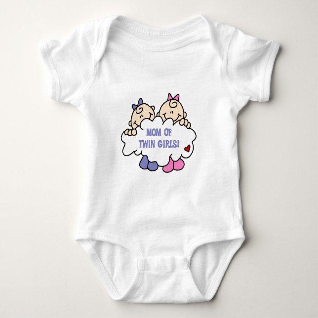 Mãe de Gêmeas Camisetas e Presentes (Frente)