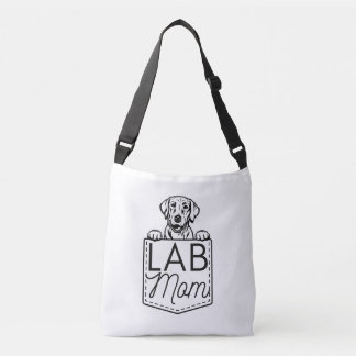"Mãe de laboratório" Bolsa de Corpo Cruzado Peek-a
