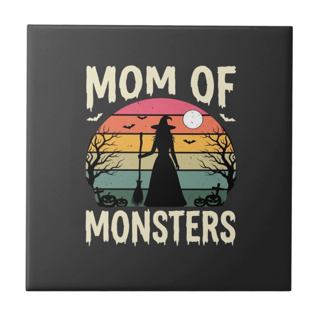Mãe de Monstros da Bruxaria do Pôr do Sol de Hallo (Frente)