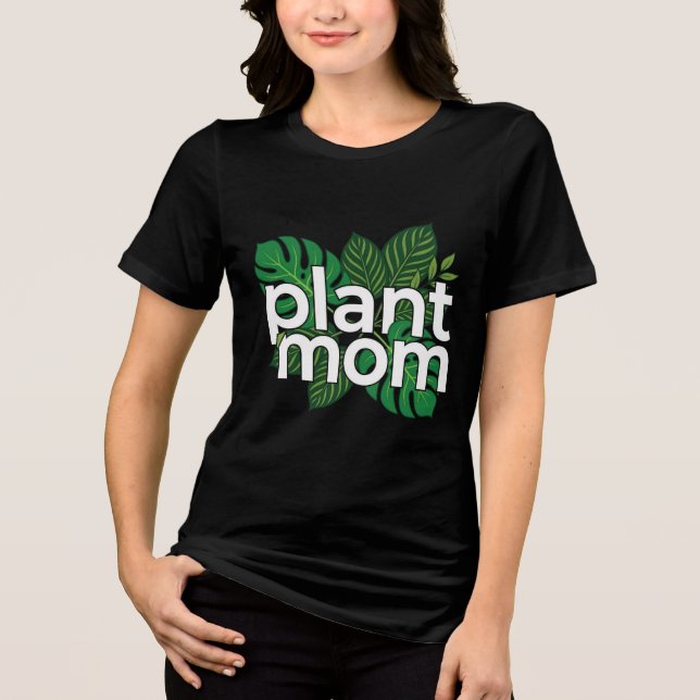 Mãe de Planta Letreiro Moderno em Bloco Tropical M (Frente)