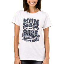 Mãe de um Graduado de 2026 – Camiseta Orgulho de P