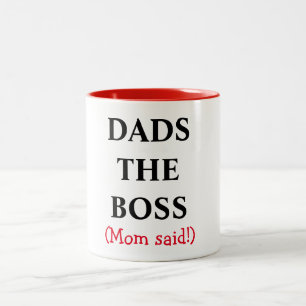 MÃE DISSE PAIS A caneca do chefe