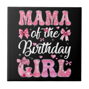 Mãe Do Arco De Coquetes Rosa Da Família Birthday G
