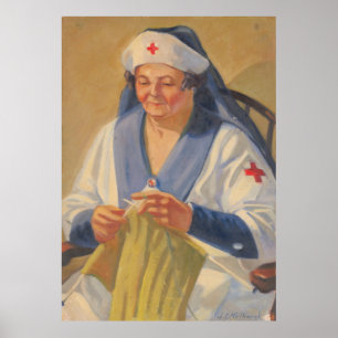 Mãe do Artista - Impressão de Kulhanek 1942
