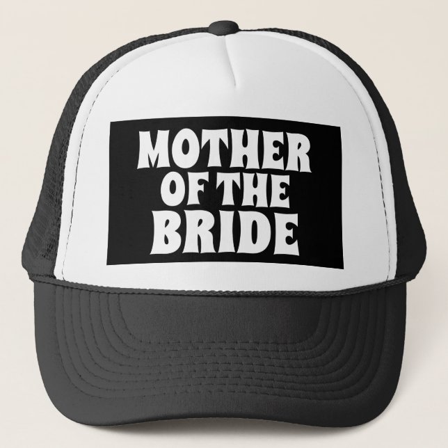MÃE DO BRIDE WEDDING GIFT BALL BONÉS HATS (Frente)