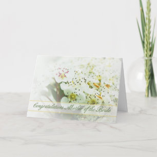 Mãe do cartão de Parabéns da noiva com híbrido