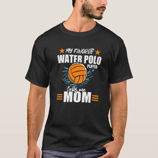 Mãe Do Jogador De Polo Água Mãe Mulheres Waterpolo (Frente)