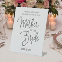 Mãe do Memorial da Noiva Casamento Reservado