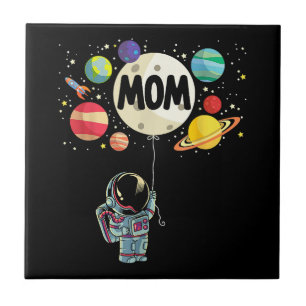 Mãe do Menino de Aniversário Astronauta Espacial 1