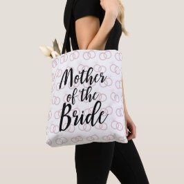 Mãe do noivo do anel de noiva Tote Bag
