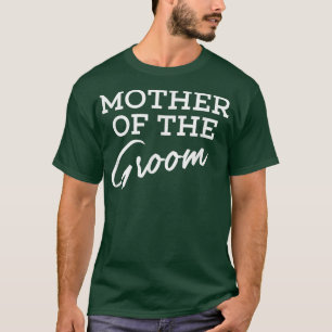 Mãe do Noivo Engajada Camisa da Festa de Casamento