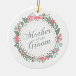 Mãe do noivo que Wedding o ornamento de |