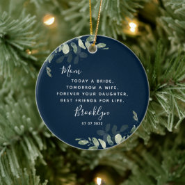 Mãe do Ornamento Cerâmico do Bornê