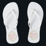 Mãe dos Chinelos de Casamento da Noiva Floral<br><div class="desc">Para mais personalização,  clique no botão "Personalizar" e use a ferramenta design para modificar este modelo. Se as opções estiverem disponíveis,  você pode alterar o texto e a imagem simplesmente clicando em "Editar/Remover Texto ou Imagem Aqui" e adicionar o seu próprio texto. Projetado por Freepik.</div>