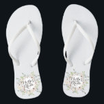 Mãe dos Chinelos de Casamento Floral<br><div class="desc">Para mais personalização, clique no botão "Personalizar" e use nossa ferramenta de design para modificar este modelo. Se as opções estiverem disponíveis, você poderá alterar o texto e a imagem simplesmente clicando em "Editar/Remover Texto ou Imagem Aqui" e acrescentando o seu próprio texto. Concebido por irikul/Freepik.</div>