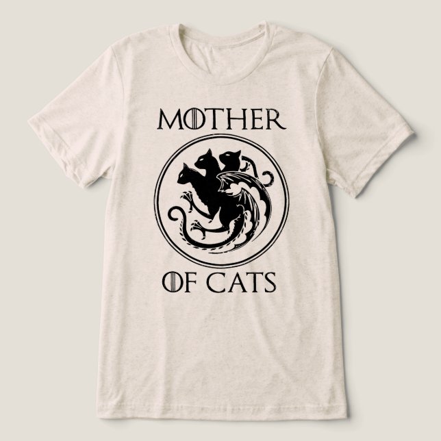 Mãe Dos Gatos Crista Mítica (Design frontal)