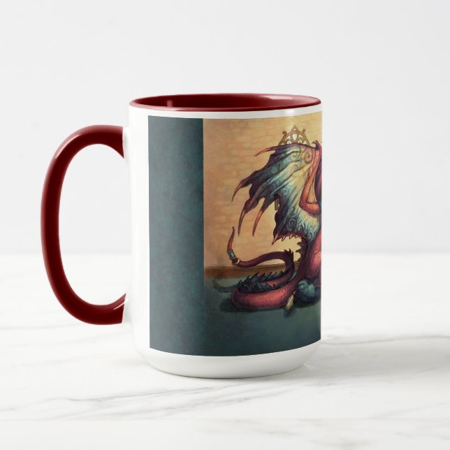 Mãe Dragão e caneca para jovem (Esquerda)