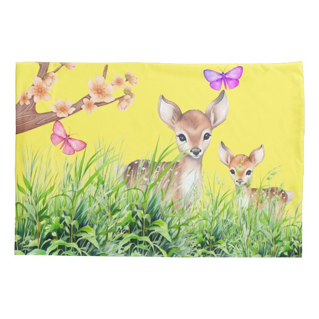 Mãe e Bebê Deer (Verso)
