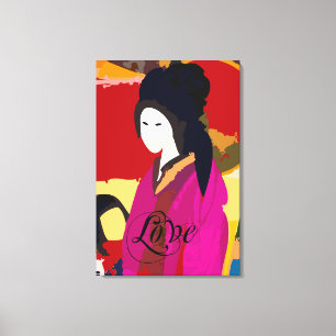 Mãe e Canvas Infantil