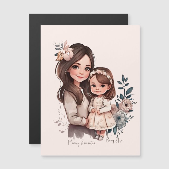 Mãe e Filha Adoráveis (3) (Frente/Verso)