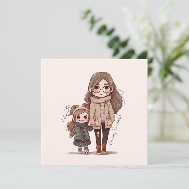 Mãe e Filha Adoráveis (5) (Em pé/Frente)