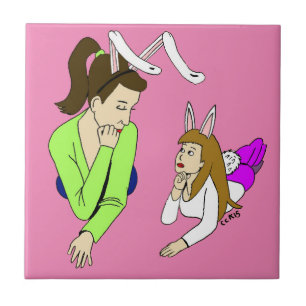 mãe e filha bunnygirl
