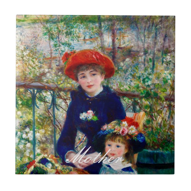Mãe e Filho de Renoir (Frente)