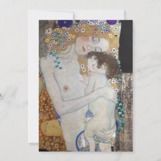 Mãe e Filho por Gustav Klimt