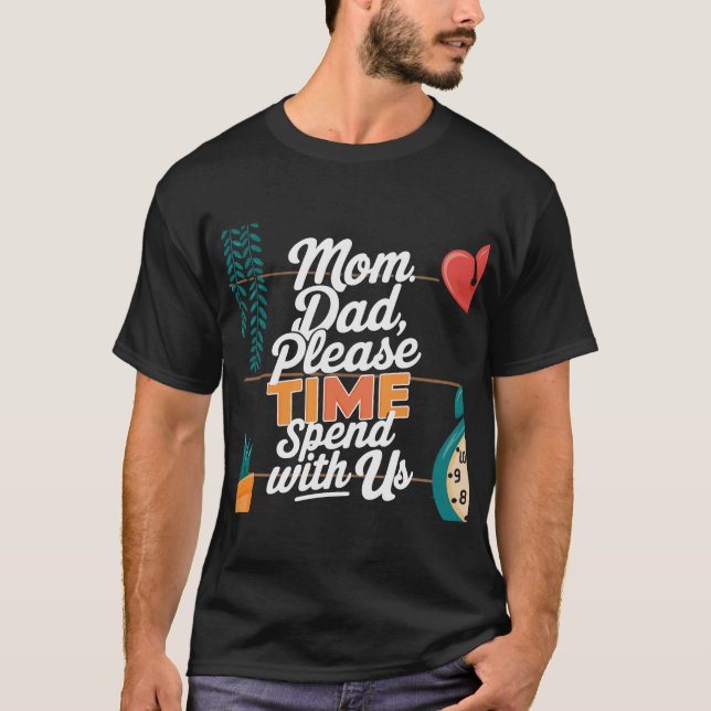 Mãe e Pai amante da camiseta (Frente)